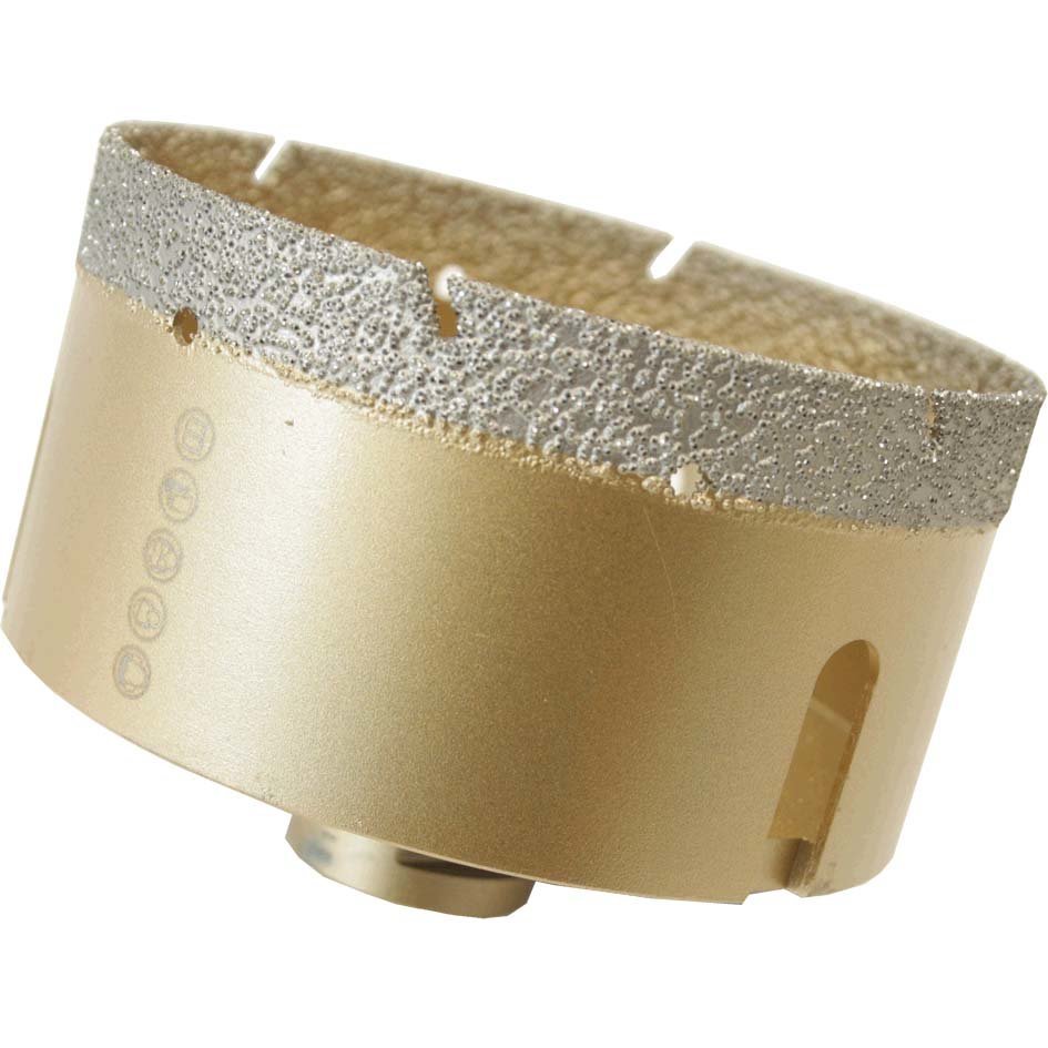 PRODIAMANT Profi Fliesenbohrer Fliese 16 mm x M14 Diamantbohrer Winkelschleifer für trockenbohren in Feinsteinzeug, Wandfliesen und Naturstein PRODIAMANT Profi Fliesenbohrer Fliese 16 mm x M14 Diamantbohrer Winkelschleifer für trockenbohren in Feinsteinzeug, Wandfliesen und Naturstein