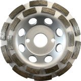 Kemmler BCZ12 Diamant Topfschleifer DN125 125x7x5 mm silber 