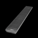 Kemmler FAR1 Fassadenrinne 1m  