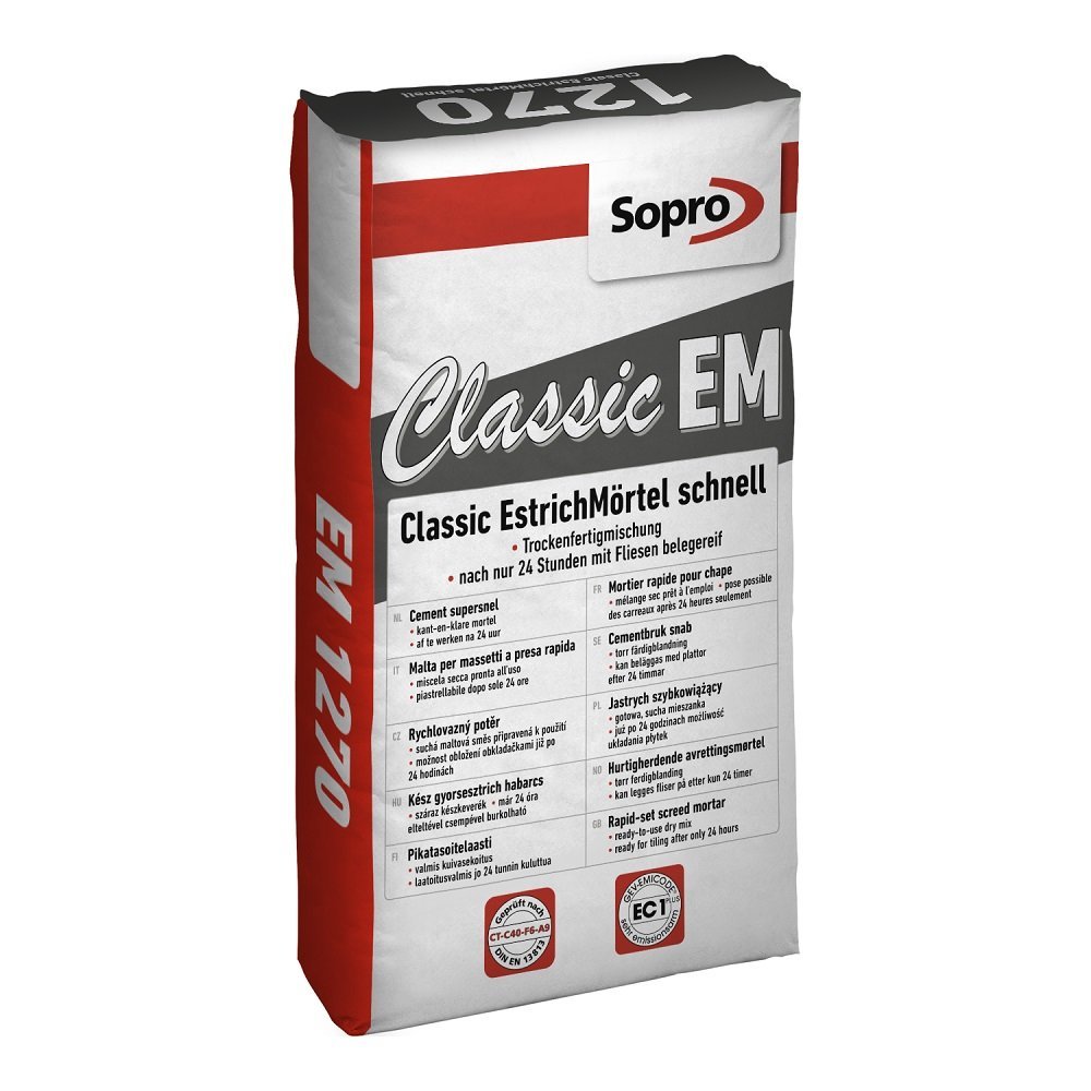Sopro Classic EstrichMörtel schnell