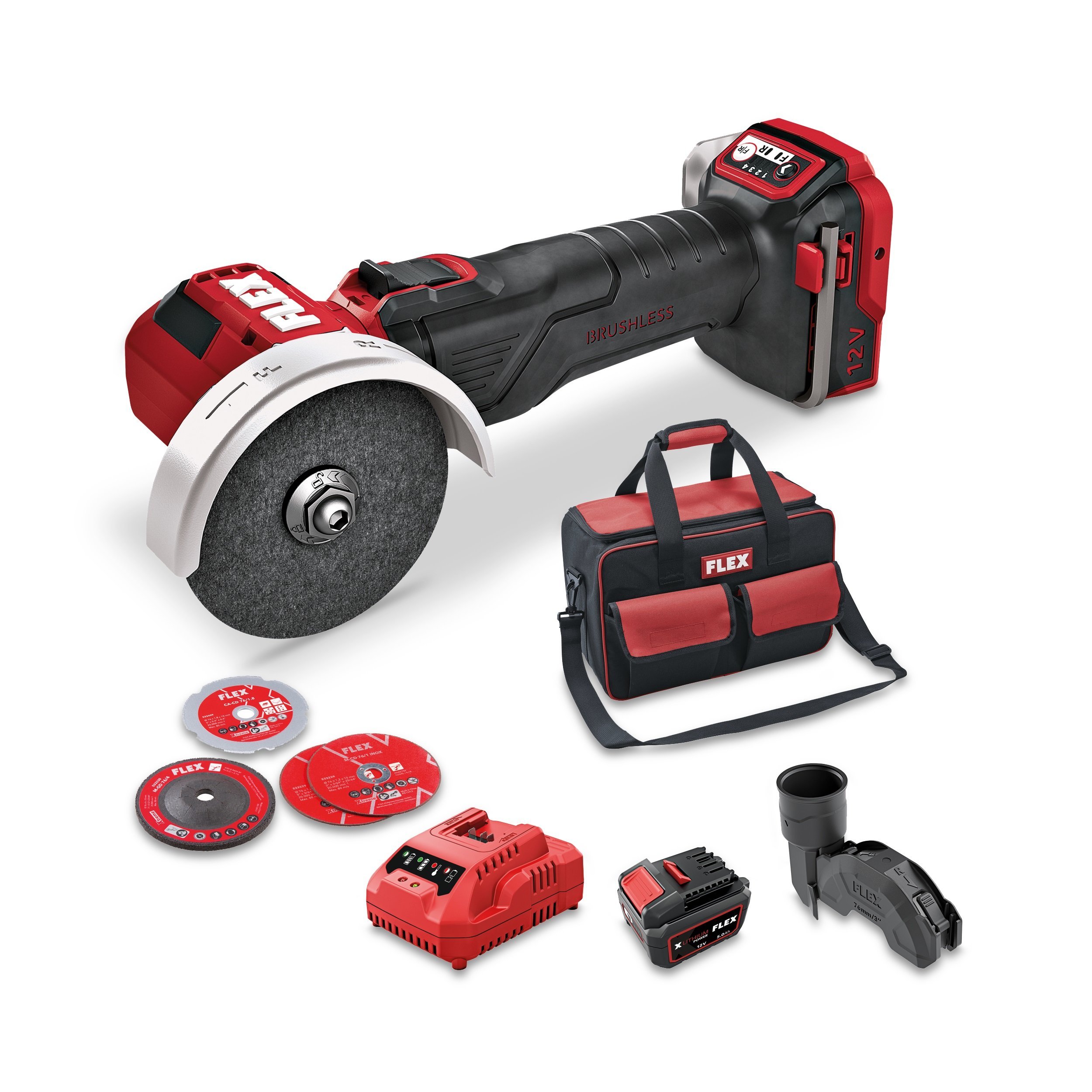 Flex Akku-Mini Winkelschleifer 12V